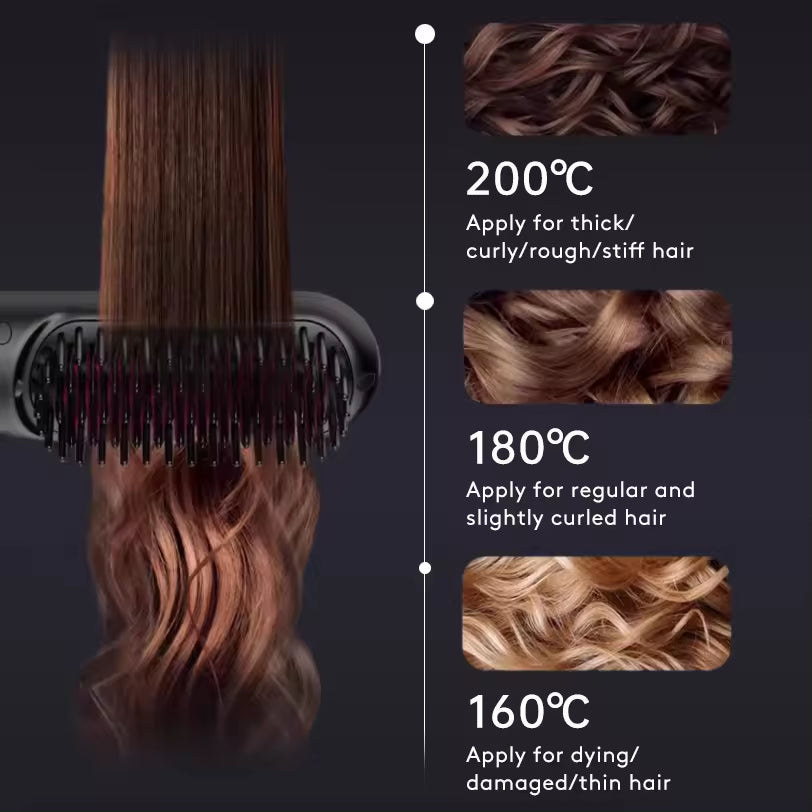 Hair Straightening Brush