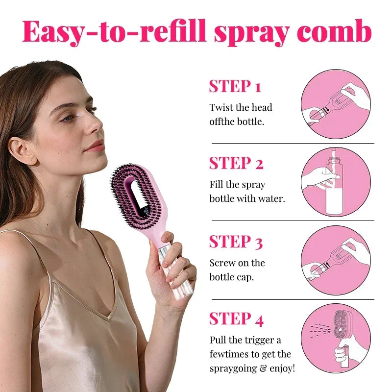 Hair Styling Spray Comb