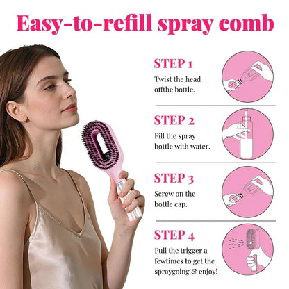 Hair Styling Spray Comb
