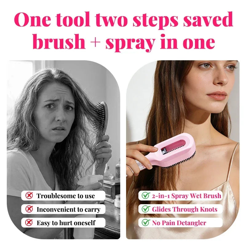 Hair Styling Spray Comb