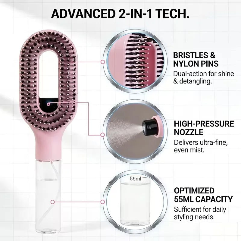 Hair Styling Spray Comb