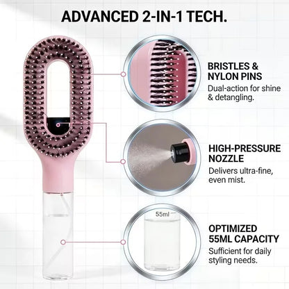 Hair Styling Spray Comb