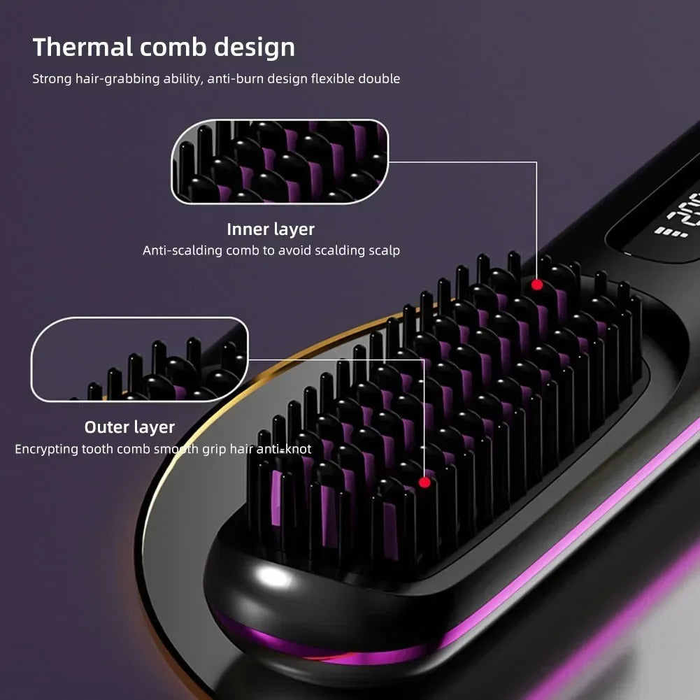 Hair Straightening Brush